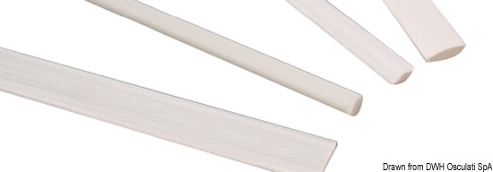 Stecche per vele 40x4 mm  4 m
